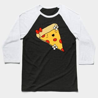 Pretty Pizza Slice Baseball T-Shirt